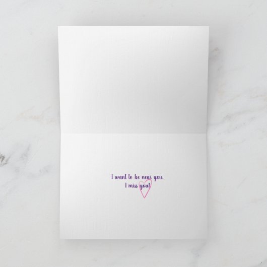 Miss Dir Herzlichts Karte (Innenseite)