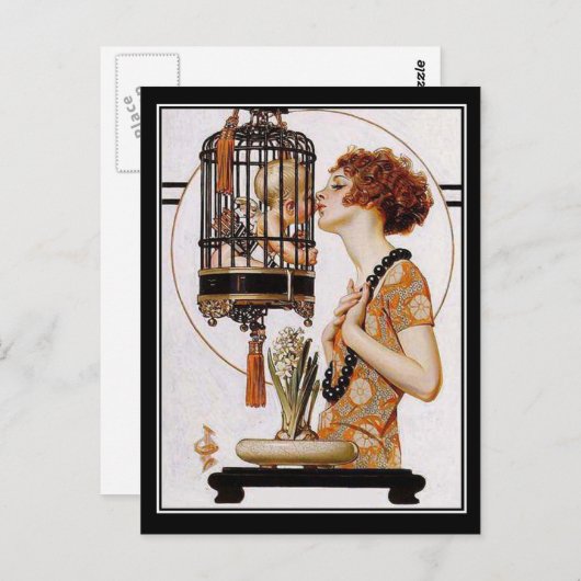 Miss Dir Postcard Postkarte (Vorne/Hinten)