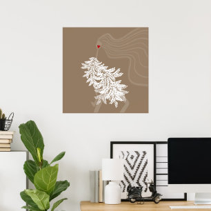 Miss Dolly Divine Chic Style Glamour Mode Kunst Poster