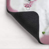 Miss Elegant Poodle Mousepad (Ecke)