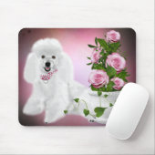 Miss Elegant Poodle Mousepad (Mit Mouse)
