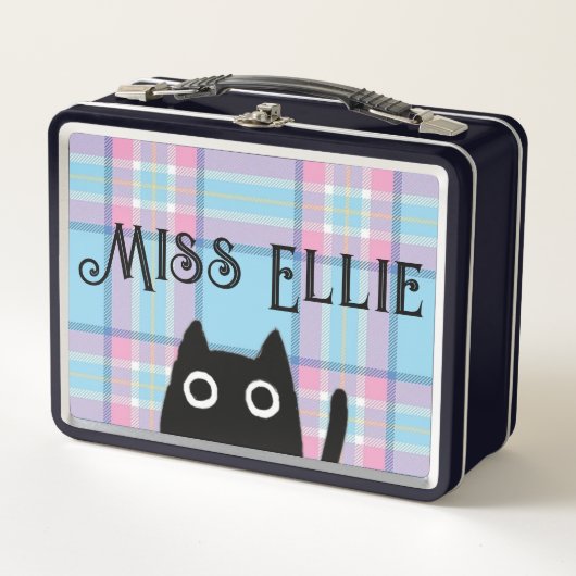 Miss Ellie und Cat Black Lunchbox (Vorderseite)