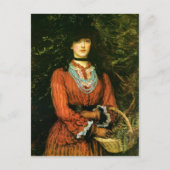 Miss Eveleen Tennant von John Everett Millais Postkarte (Vorderseite)