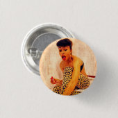 Miss Février Button (Vorne & Hinten)