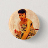 Miss Février Button (Vorderseite)