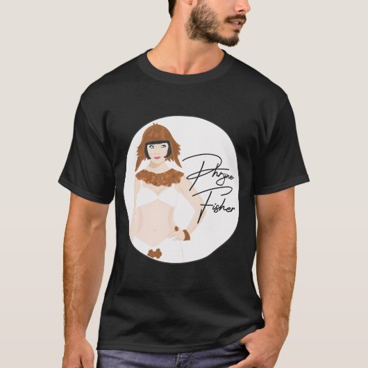 Miss Fisher als Cleopatra T-Shirt (Vorderseite)