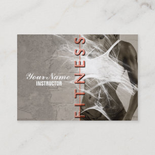 Miss Fitness - Business-, Zeitplan-Karte Visitenkarte