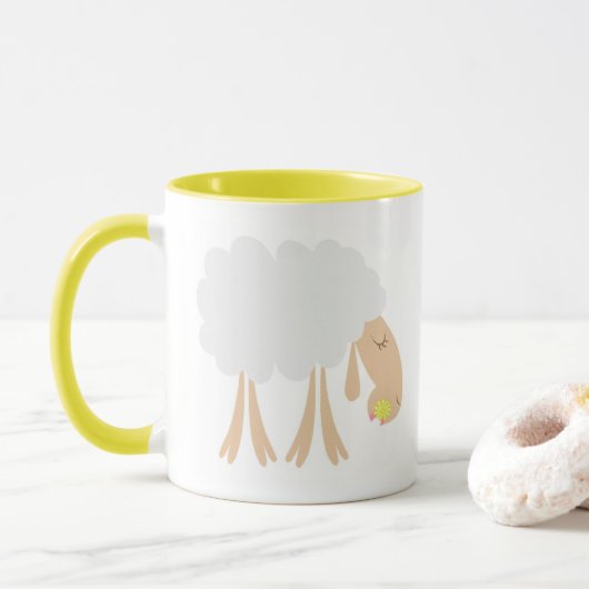 Miss Fluffy McCottonball Tasse (Mit Donut)