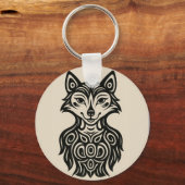 Miss Furry Button Schlüsselanhänger (Vorderseite)