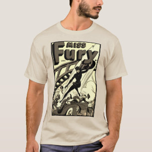 Miss Fury Comic T - Shirt