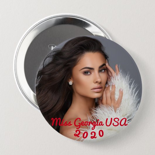 Miss Georgia USA 2020 Button (Vorne & Hinten)