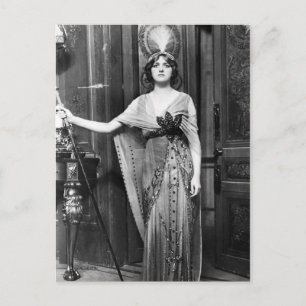Miss Gladys Cooper [1888-1971] in fancy dress Postkarte