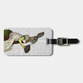 Miss Hare Gepäckanhänger (Vorderseite horizontal)