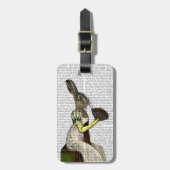 Miss Hare Gepäckanhänger (Vorderseite vertikal)