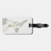 Miss Hare Gepäckanhänger (Rückseite horizontal)