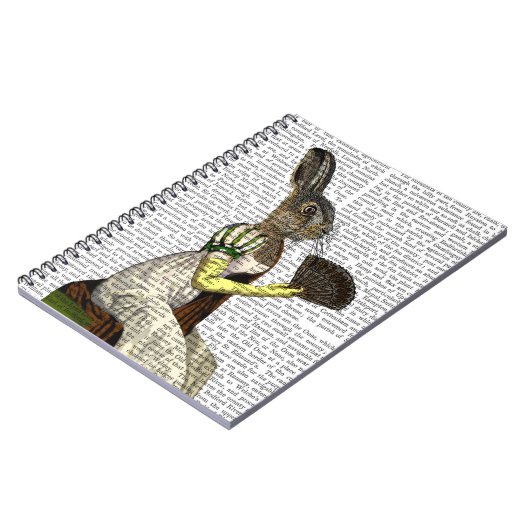 Miss Hare Notizblock (Linke Seite)