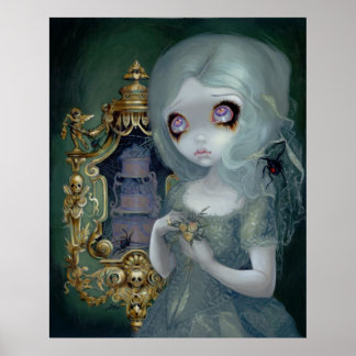 Miss Havisham ART DRINT Gothic Bride Poster