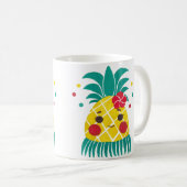 Miss Hawaiian Pineaple Kaffeetasse (VorderseiteRechts)