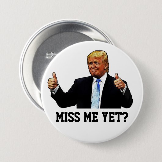 MISS ICH NOCH? BUTTON (Vorne & Hinten)