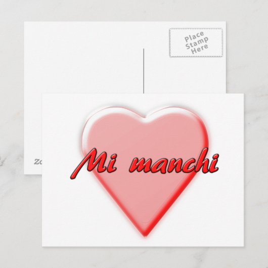 Miss Ihre Karte (Vorne/Hinten)