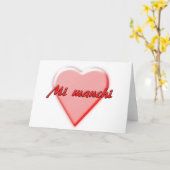 Miss Ihre Karte (Gelbe Blume)