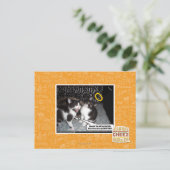 Miss Innocent Postkarte (Stehend Vorderseite)