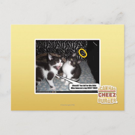 Miss Innocent Postkarte (Vorderseite)