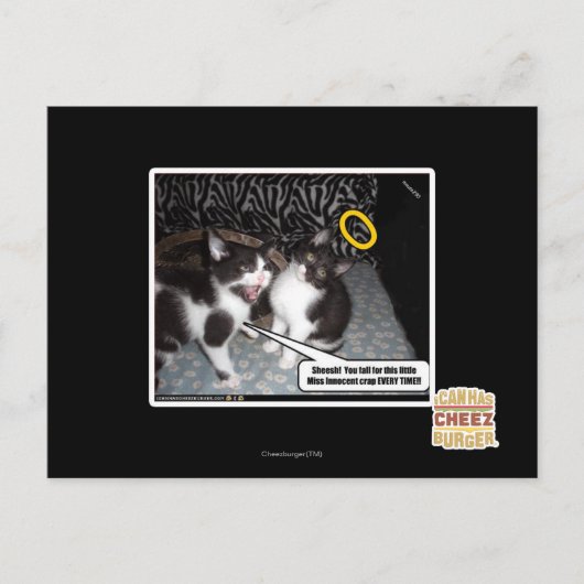 Miss Innocent Postkarte (Vorderseite)