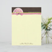Miss. Jen Basket Letterhead Briefbogen (Stehend Vorderseite)