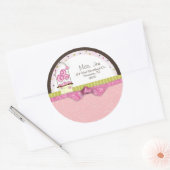 Miss. Jen Basket Mailing Label Stickers (Umschlag)