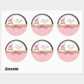 Miss. Jen Basket Mailing Label Stickers (Blatt)