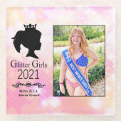 Miss Juli 2021 Glasuntersetzer (Vorderseite)