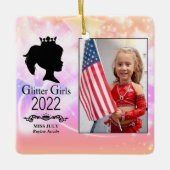 Miss Juli 2022 Keramik Ornament (Vorderseite)