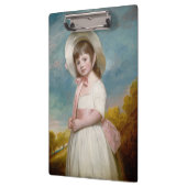 ~ MISS JULIANA WILLOUGHBY 18. George Romney ~ Klemmbrett (Links)