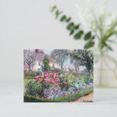Miss Katharine Ludington's Garden, Matilda Browne Postkarte (Stehend Vorderseite)
