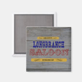 Miss Kitty's Long Branch Saloon Magnet (Vorderseite/Rückseite)