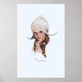 Miss Knickerbocker von Harrison Fisher Poster (Vorne)