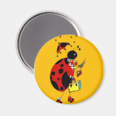 Miss Ladybug Magnet (Vorderseite/Rückseite)