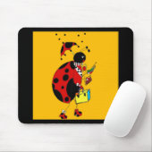 Miss Ladybug Mousepad (Mit Mouse)