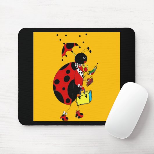 Miss Ladybug Mousepad (Mit Mouse)