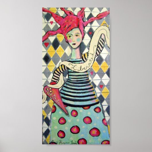 Miss Liberty Poster (Vorne)