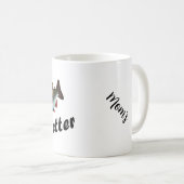 Miss Line Wetter Regenbogenforelle Kaffeetasse (VorderseiteRechts)