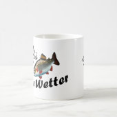 Miss Line Wetter Regenbogenforelle Kaffeetasse (Mittel)