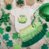 Miss Lucky Charm St. Patrick's Day Baby Strampler