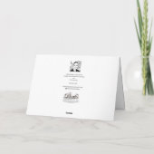 "Miss Marple's Tea Room" - Dankeschön-Karte Dankeskarte (Rückseite)