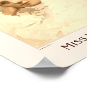 Miss Maude Adams Poster (Ecke)