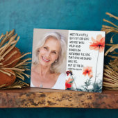 Miss Me aber Lass Go Foto Quote Memorial Fotoplatte (Seite)