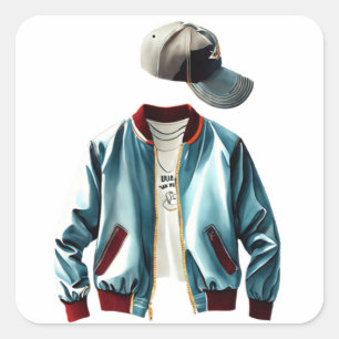 Miss Me Quadratischer Aufkleber