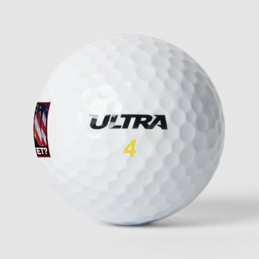 Miss-Me-yet-Trump Golfball (Logo)
