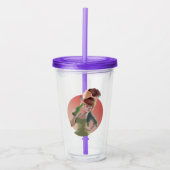 Miss Meow - Bar für späte Nacht Acryltrinkbecher (Vorderseite)